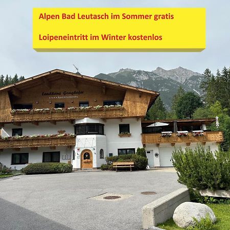 Ferienwohnung W3 Haus Ganghofer Leutasch Exterior foto