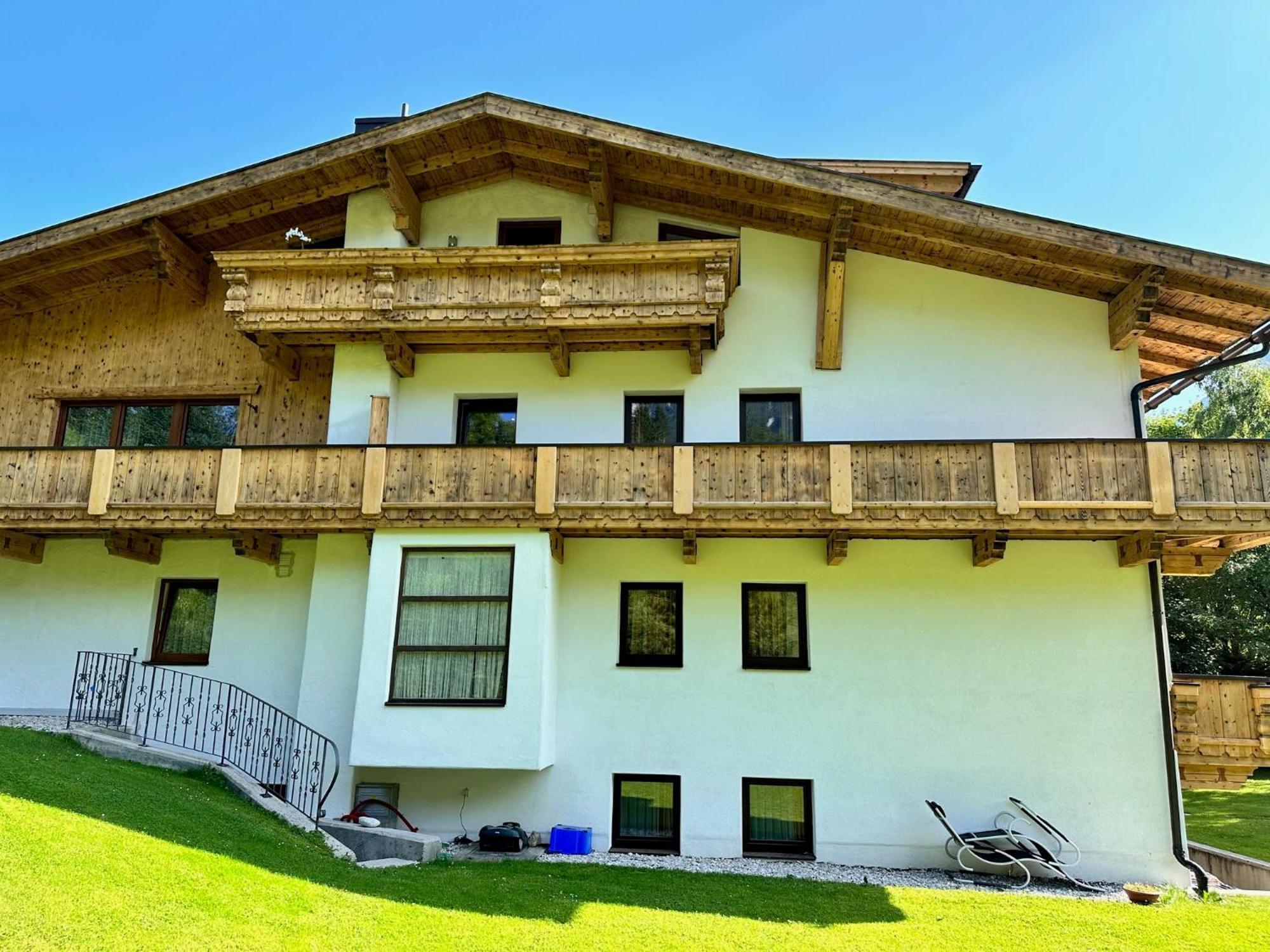 Ferienwohnung W3 Haus Ganghofer Leutasch Exterior foto